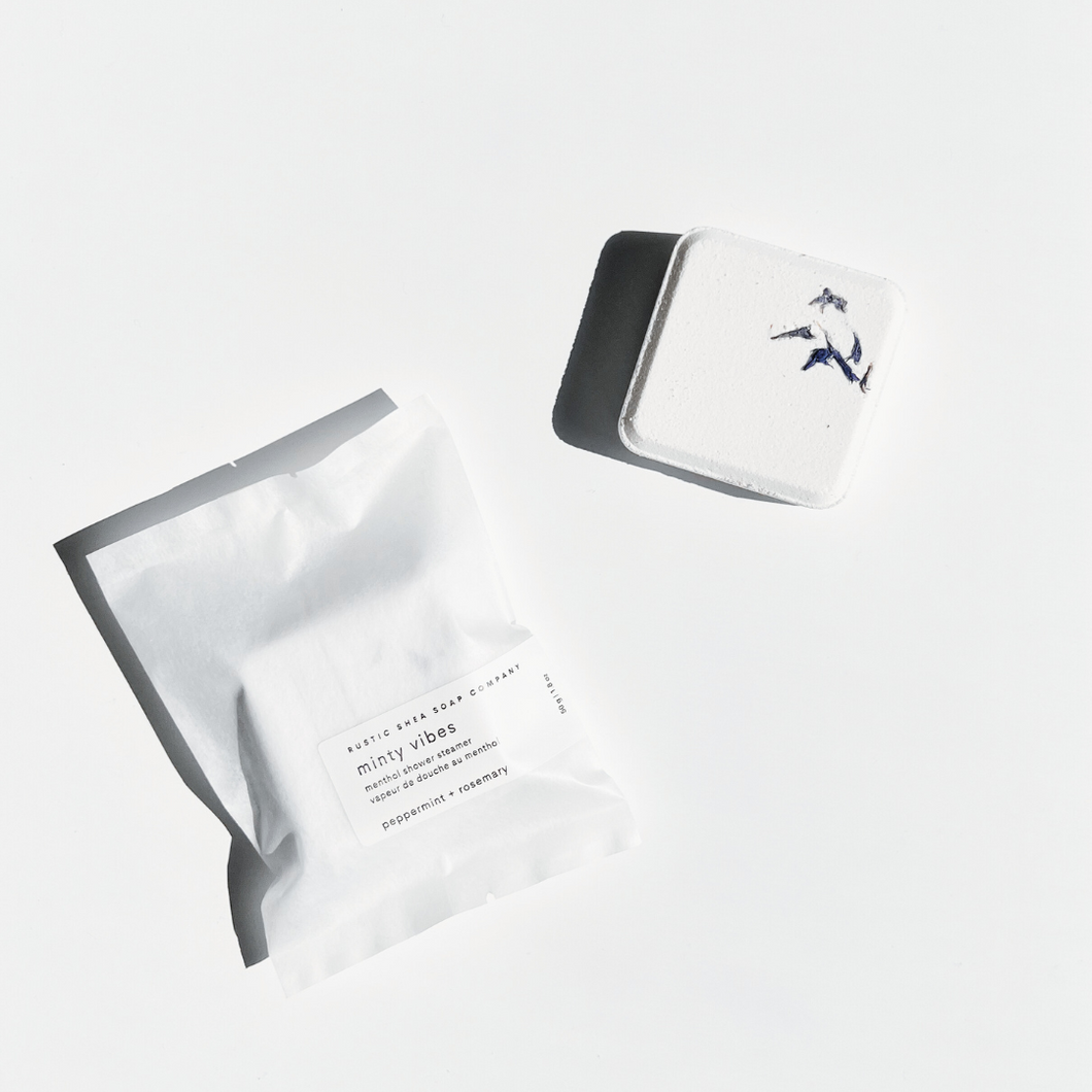 MINTY VIBES | MENTHOL SHOWER STEAMER -SINGLE-