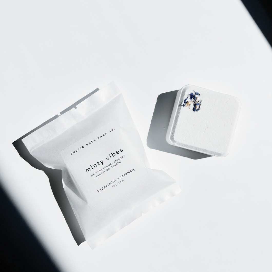 MINTY VIBES | MENTHOL SHOWER STEAMER -SINGLE-