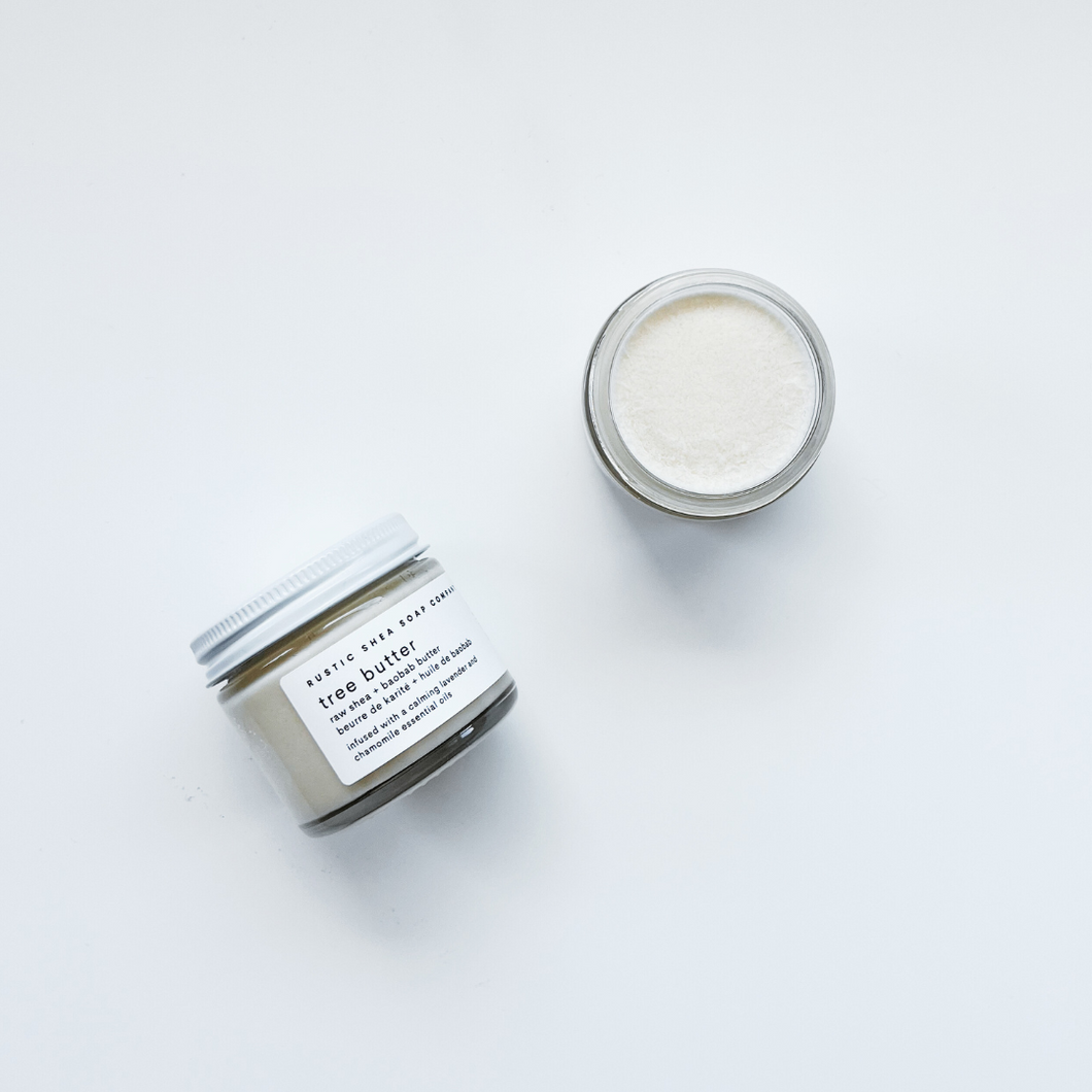 TREE BUTTER | RAW SHEA + BAOBAB BUTTER